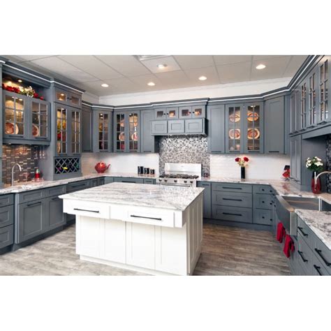 platinum shaker cabinets with stainless steel appliances|38+ Shaker Kitchen Cabinet Ideas ( CLASSIC & ELEGANT ).